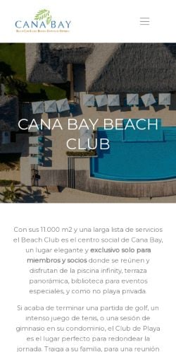 Cana Bay Beach Club & Golf Resort « View Site - Directorio y Buscador  Dominicano